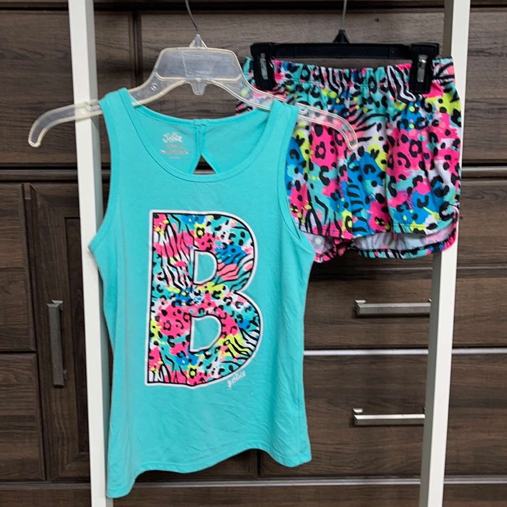 Girls Pajama Set letter B